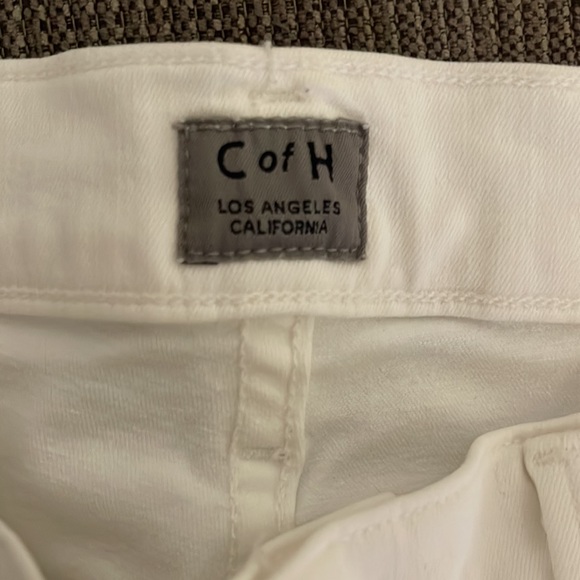 Citizens of Humanity rocket crop high rise skinny white - Picture 3 of 4